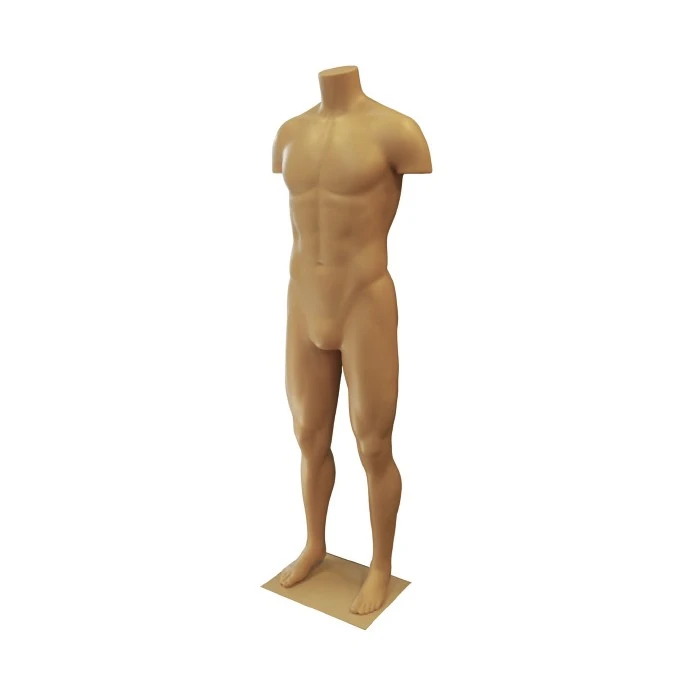 male plastic mannequin no arms1